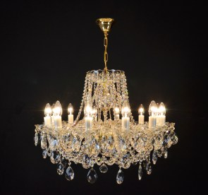 JWZ 151122100_Classe 12 Gold Light_Crystal chandelier_lustre chandelier en cristal